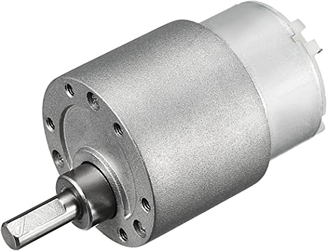 uxcell DC Motor Electric Gear Box Gearbox 12V 7RPM