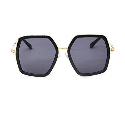 GAMT Oversized Square Sunglasses Women Vintage UV Protection irregular Shades