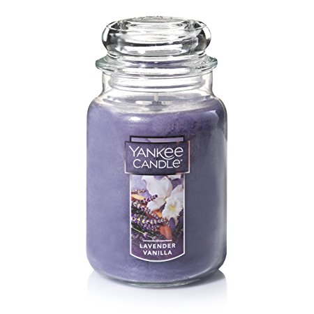 Yankee Candle Large Jar Candle, Lavender Vanilla