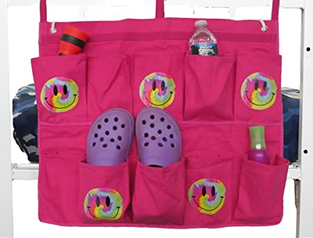 Gilbin End of Bed Shoe Bag - Pink/Smiley