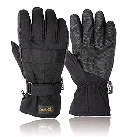 Geniao/Max-Mate Ski or winter sport gloves, waterproof 3M Thinsulate lining