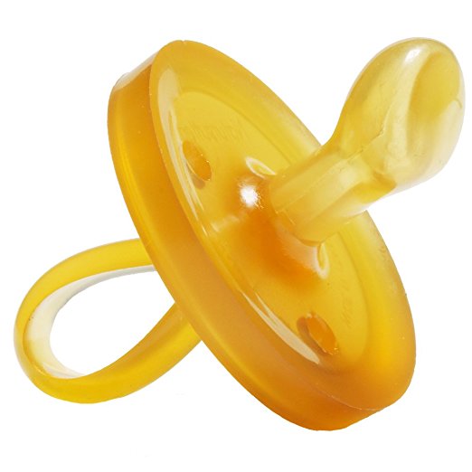 Natursutten BPA-Free Natural Rubber Pacifier, Orthodontic, 12 Months and above