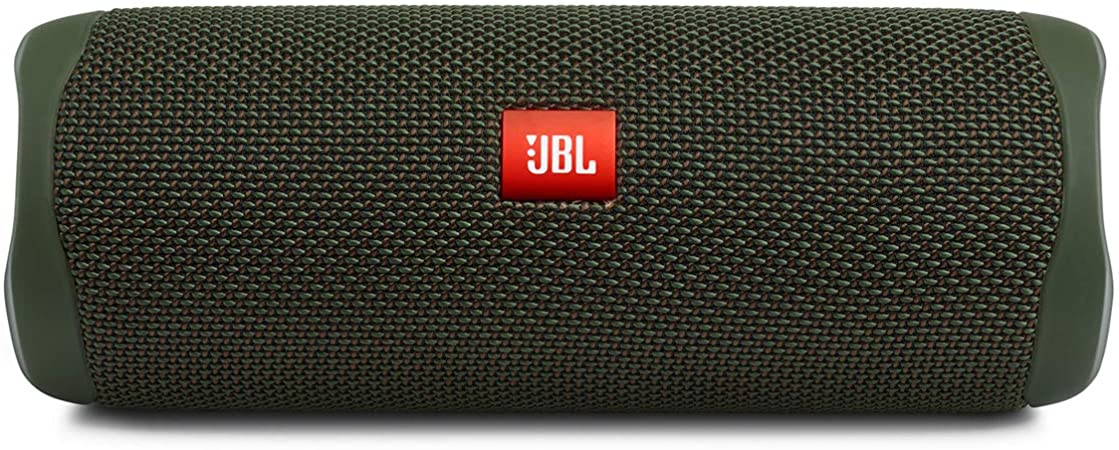 JBL Flip 5 Portable Waterproof Wireless Bluetooth Speaker with up to 12 Hours of Battery Life - Green