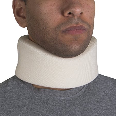 OTC Cervical Collar, Soft Foam, Neck Support Brace, Universal (Narrow 2.5" Depth Collar)