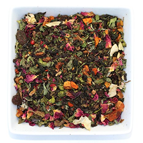 Berry Rose Slenderize - Weight Loss - Diet Tea - Wellness Loose leaf Tea Blend (4oz / 110g)