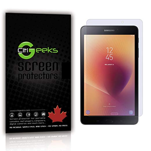 Samsung Galaxy Tab A 8.0 inch 2017 model High Definition (HD) [Anti-Glare] Screen Protector with Maximum Clarity and Accurate Touch Screen Sensitivity. [3-Pack] Fingerprint Resistant Semi-Matte. CitiGeeks® Lifetime Warranty