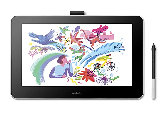 Wacom One Pen Display DTC133W0C, Black, Medium