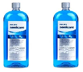 BreathRx Anti-Bacterial Mouth Rinse (33oz Bottle), Large Economy Size (2 Bottles)
