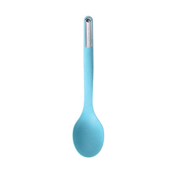 KitchenAid KL003OHAQA basting spoon, 13.5 inches, Aqua