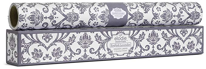 Elodie Essentials English Lavender Scented Drawer Liners - Royal Damask
