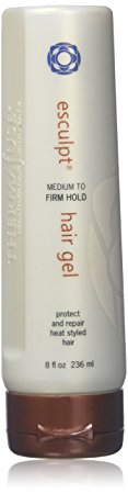 Thermafuse Esculpt Medium to Firm Gel (8 oz) Cream Based Styling Gel With Pliable, Moveable, Flexible Hold for Curls, Air Drying, Wash and Wear, and Setting Short, Medium, Thick, Thin and Normal Hair