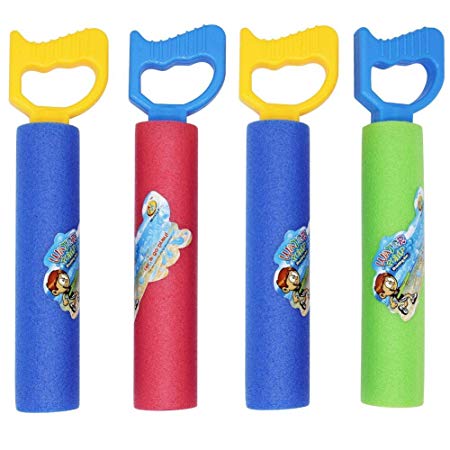 winemana Water Guns for Kids, 4 Pack Water Blasters for Kids, Water Squirters for Summer Party Pool or Beach (A)