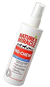 Nature's Miracle Products Just for Dogs No Chew Deter Spray, 8-Ounce