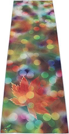 Yoga Towel by SKYIN?,Exclusive Pockets cover each corner of the mat,Eco-friendly,Non-slip,Microfiber Yoga Towel,Ideal for Bikram, Hot Yoga, Pilates,or Sweaty Practice.