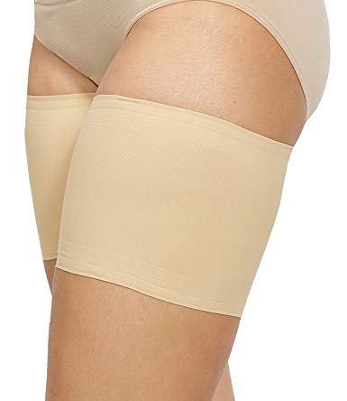 ROVLET Sexy Lace Thigh Bands Elastic Anti-Chafing Prevent Thigh Chafing for Womens
