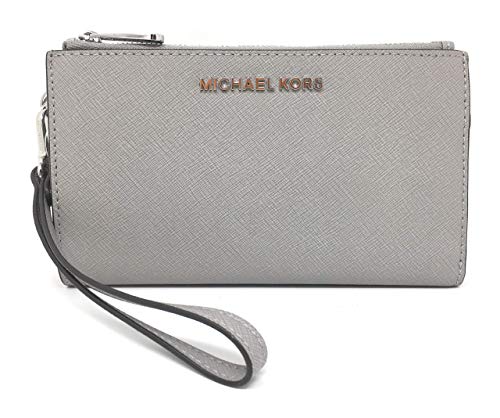 Michael Kors Women's Jet Set Travel Double Zip Wristlet