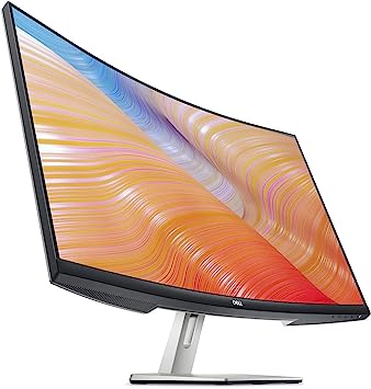 Dell S3222HN 32-inch FHD 1920 x 1080 at 75Hz Curved Monitor, 1800R Curvature, 3000:1 Contrast Ratio, 16:9 Aspect Ratio, 300 cd/m² Brightness, AMD FreeSync, 8ms Grey-to-Grey Response Time, HDMI