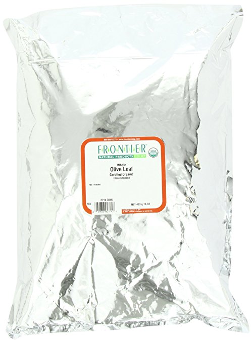 Frontier Spices, Whole Olive Leaf, 16 Ounce