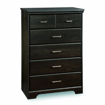 South Shore Versa Collection 5-Drawer Chest, Ebony
