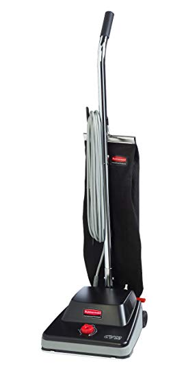 Rubbermaid Commercial 1868436 Executive Series Standard Upright Vacuum Cleaner, 12-inch, Black