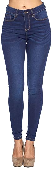 ICONICC Women's Distressed Denim Skinny Jeans