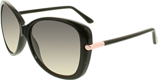 TOM FORD FT0324 01B - shiny black / gradient smoke Plastic