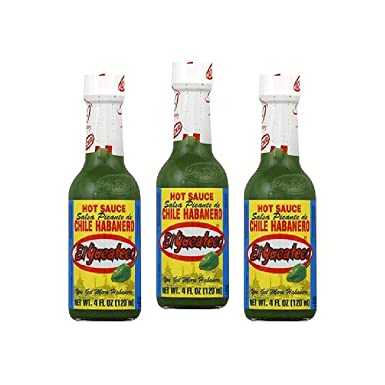 El Yucateco Sauce Habanero Grn Hot  (Pack of 3)