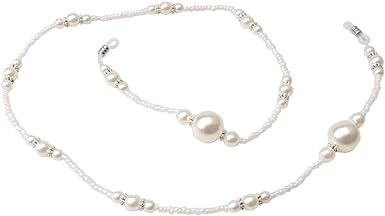 Sopaila Pearl Beads Eyeglasses Chain String Holder Sunglasses Necklace Chain Cords