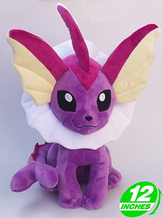 Anime Pokemon Shiny Vaporeon Plush Doll 12 Inches