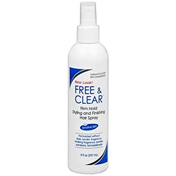 Free & Clear Firm Hold Styling and Finishing Hair Spray 8 Ounces