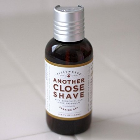 Another Close Shave-Concentrated Organic Shaving Gel With Shea Butter, Aloe and Soothing Essential Oils - For Men and Women