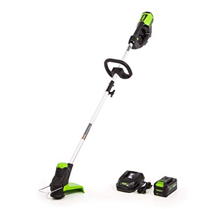 Greenworks 12-Inch 40V Cordless String Trimmer, 3AH Battery and Charger Included, ST-120