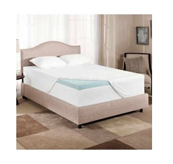 Novaform Gel Memory Foam 3 Inch Mattress Topper - King Size