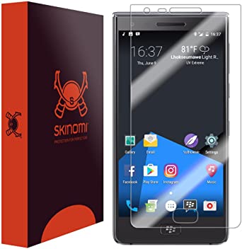 Skinomi Screen Protector Compatible with BlackBerry Motion Clear TechSkin TPU Anti-Bubble HD Film