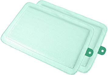 DryFur Pet Carrier Insert Pads size Large 24.50" x 17.25" Green - 2 pack