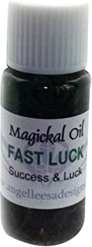 Angelleesa | Fast Luck Herbal Infused Magickal Incense Oil