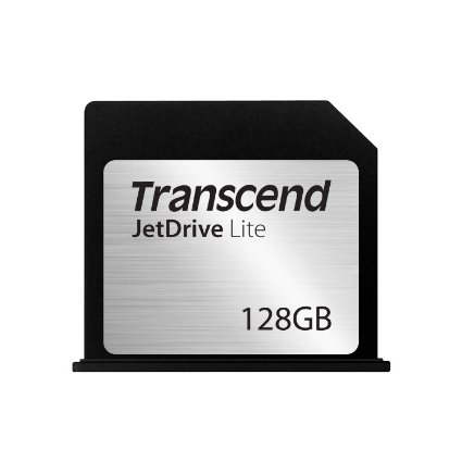 Transcend JetDrive Lite 130 128 GB Storage Expansion Card - Black/Silver