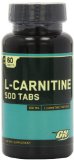 Optimum Nutrition L-Carnitine 500mg 60 Tablets