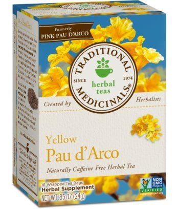 Traditional Medicinals Traditional Tea Blend Pau D'Arco 16 tea bags (a) - 2pc