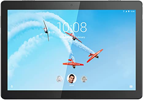 Lenovo TAB M10 Tablet, Display 10.1" HD IPS, Processore Qualcomm Snapdragon 429, 32GB espandibili fino a 128GB, RAM 2GB, WiFi LTE, Android Oreo, Slate Black