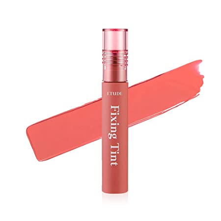 ETUDE Fixing Tint #13 Melange Rose | Long Lasting High Pigmented Liquid Lipstick |Waterproof Lightweight Matte Finish Lip Stain| Full Coverage