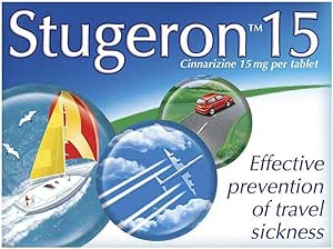 Travel Sickness Relief Tablets - Anti-Nausea Medication for Adults and Children Aged 5 and Over - 15 Tablets