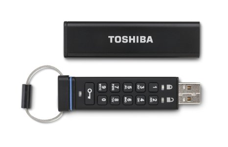 Toshiba Encrypted USB Flash Drive PFU032D-1BEK