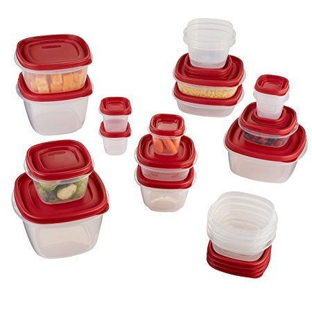 Rubbermaid Easy Find Lid Food Storage Set, 40-Piece