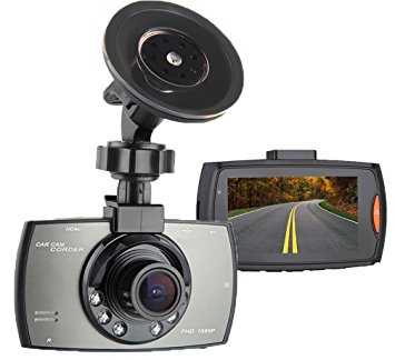 Full HD 2.7inch 1080P Dash Cam Car DVR Blackbox Video Camera Dashboard Dashcam Recorder 170° Wide Angle Night Vision G-Sensor Loop Recording