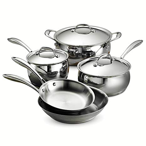 Tramontina 80102/200DS Domus 8pc Cookware Set 8 Piece