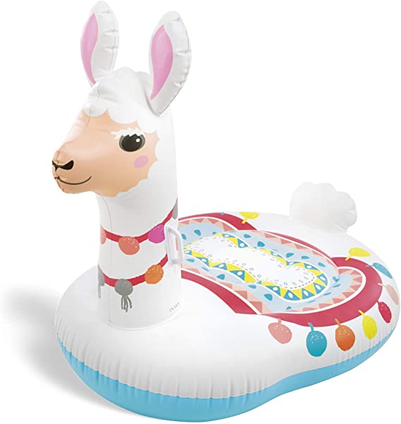 Intex Cute Llama Inflatable Ride-On, for Ages 14