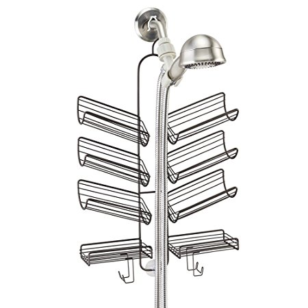 InterDesign Verona Shower Caddy for Hand Held Shower Hose - Bronze