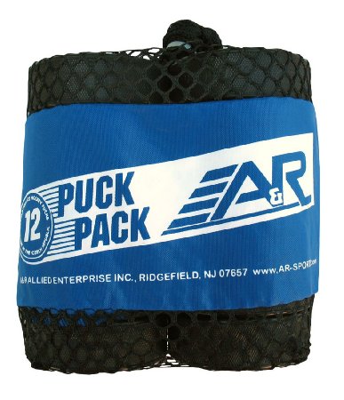 AampR Sports Ice Hockey Puck Pack of 12