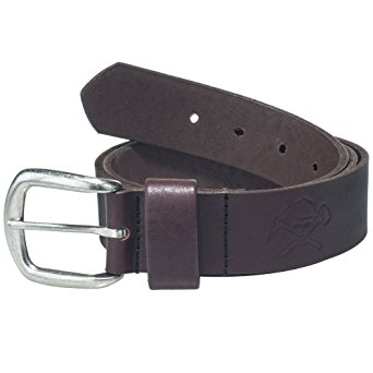 Working Person's 18222 1.5inch Full Grain Brown Leather Belt - Made In The USA